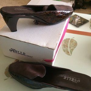 Croco Mule Shoe